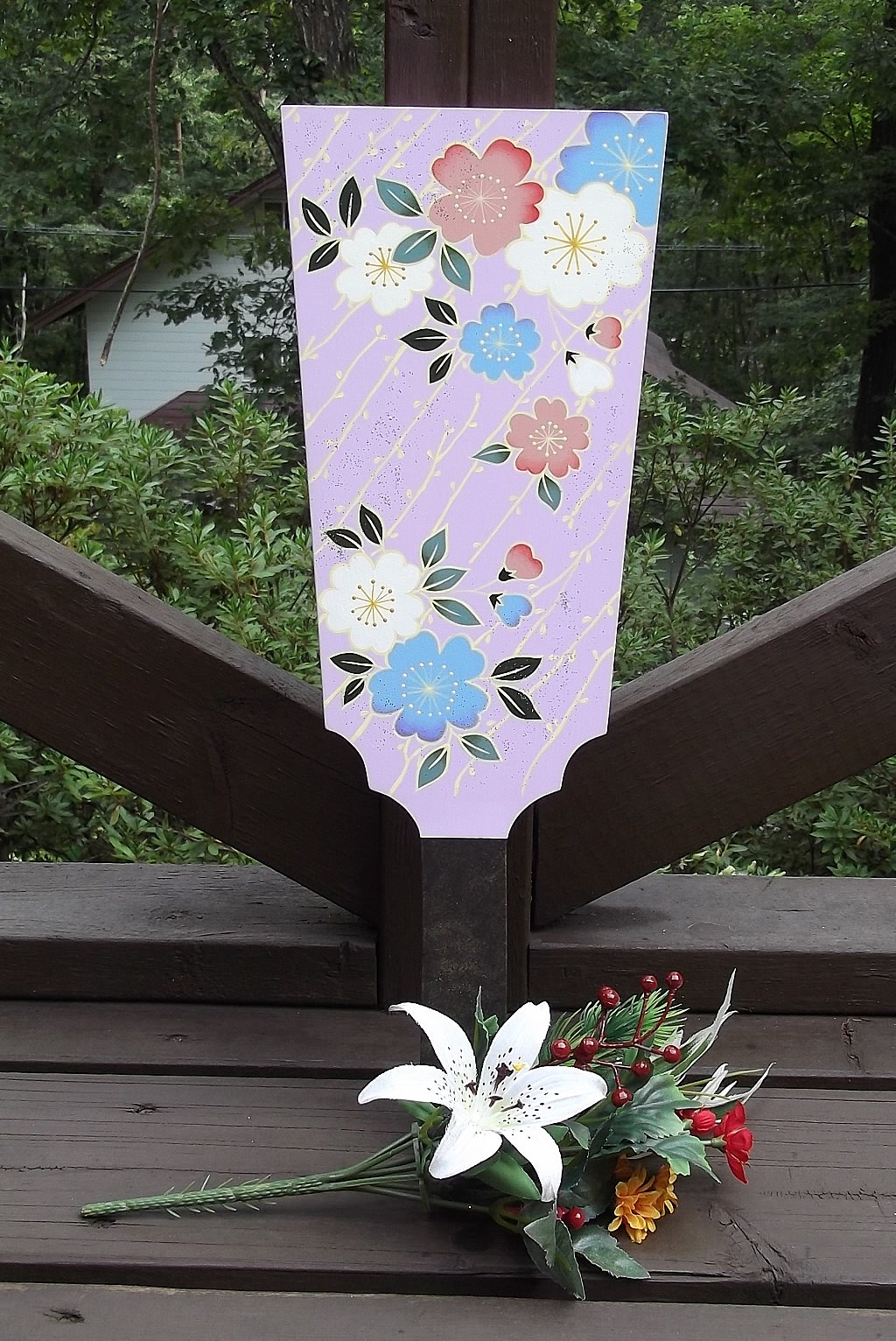 トールペイント(アッセンデルフト) 羽子板 羽子板その二 | トールペイント え・と・せ・と・ら*:..｡o○☆